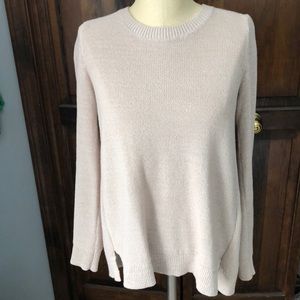 LOFT Open back knit sweater